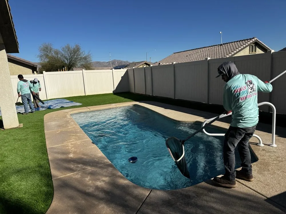 Expert yard cleanup service for residential properties across Henderson, NV - Big Bully Turf