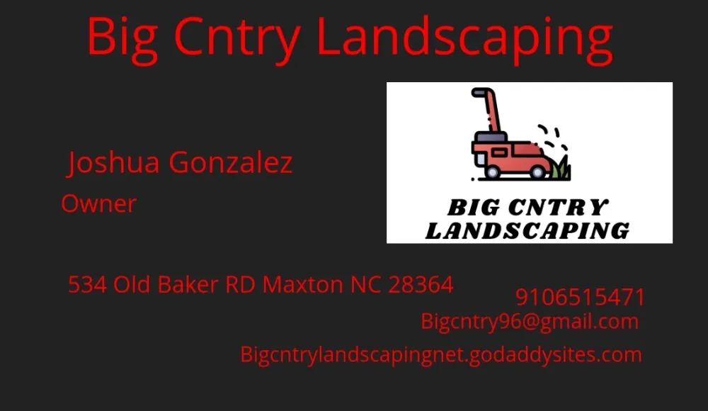 Expert lawn care service in Maxton, NC by Big Cntry Landscaping