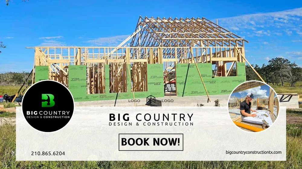 Professional landscape design for year-round maintenance in Kerrville, TX by Big Country Design and Construction