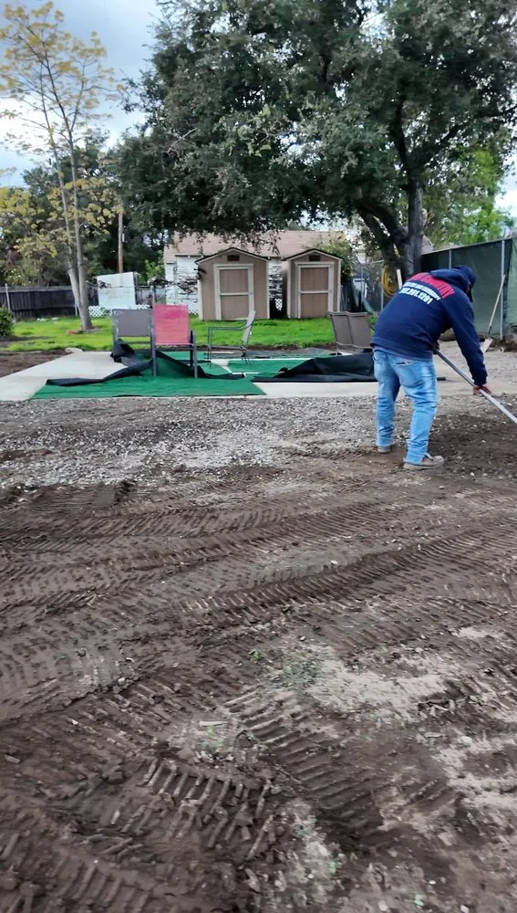 Expert yard maintenance for residential properties in North hills, CA by Big Country Roll Off and Landscape