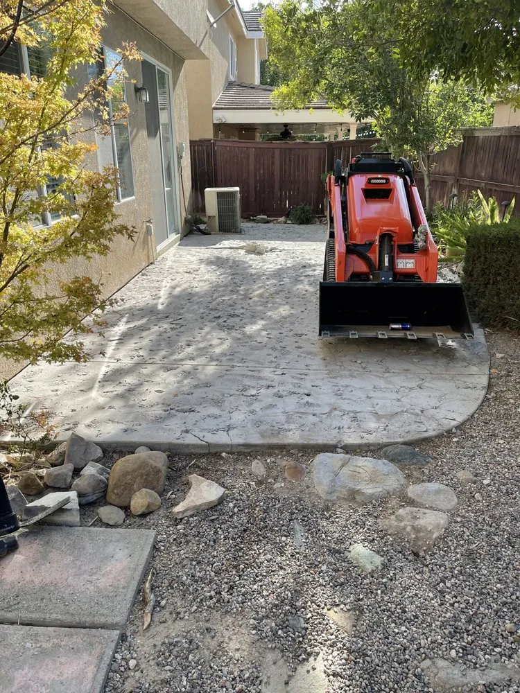 Professional yard maintenance with custom design across North hills, CA - Big Country Roll Off and Landscape