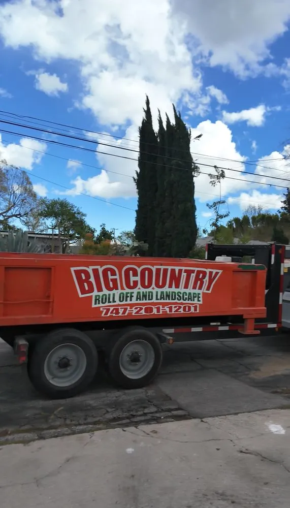 Reliable garden landscaping for homes across North hills, CA - Big Country Roll Off and Landscape