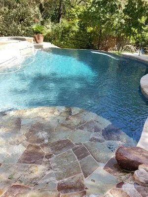 Big D Pool Lawn and Fence Logo