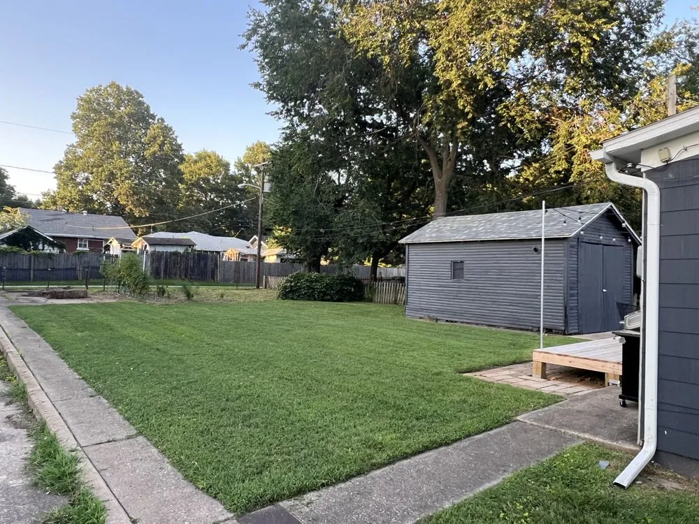 Local landscape installation with custom design in Springfield, MO by Big Dad and Sons Lawn Care Service