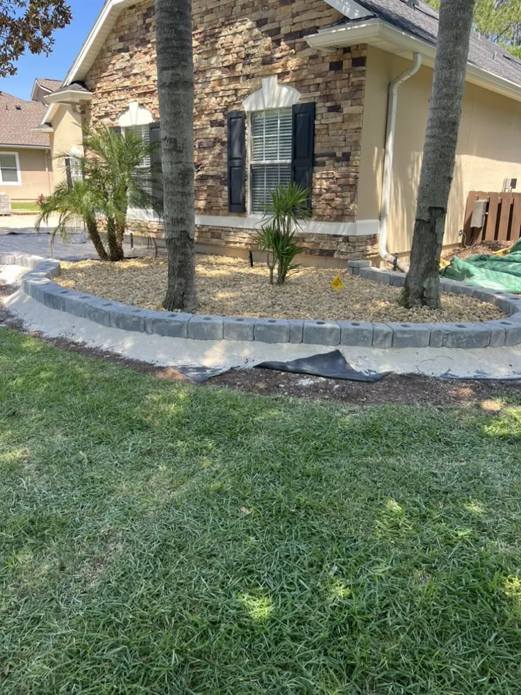 Custom residential landscaping in Jacksonville, FL by Big Daddy’s Palm Trees