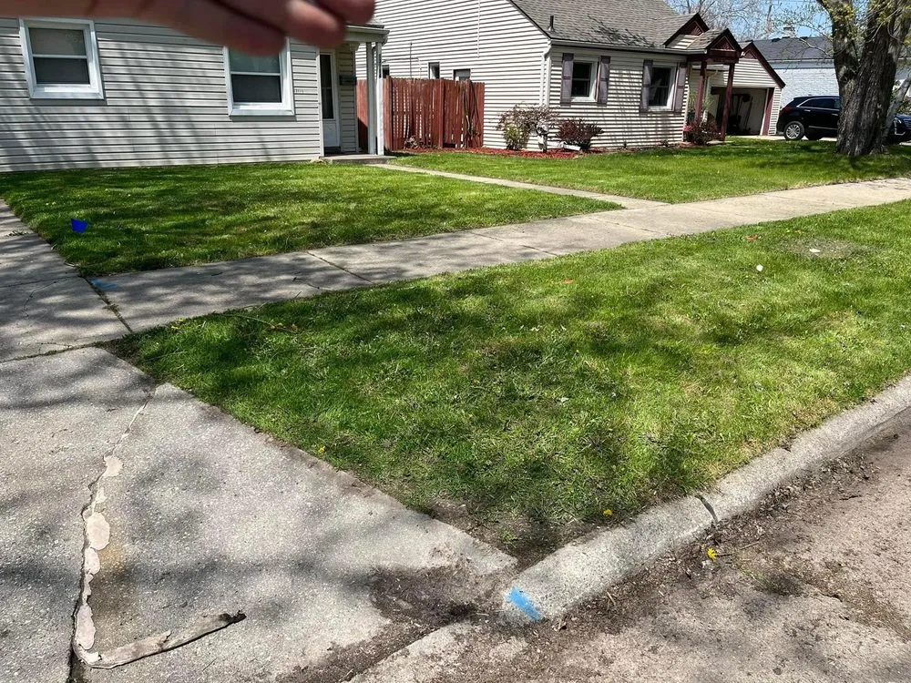 Professional lawn mowing service in Inkster, MI by Big Dawg Landscaping