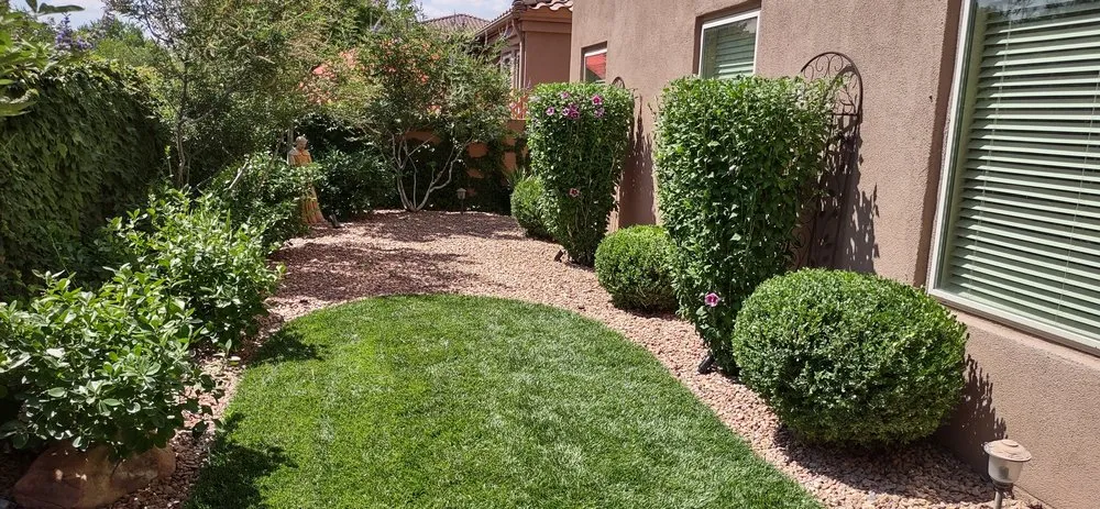 Affordable outdoor landscaping in Albuquerque, NM by Big Dawg's Yard Care