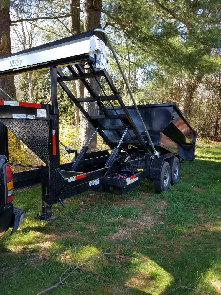 Professional yard cleanup service in Waterford, CT by Big Dog Land Services