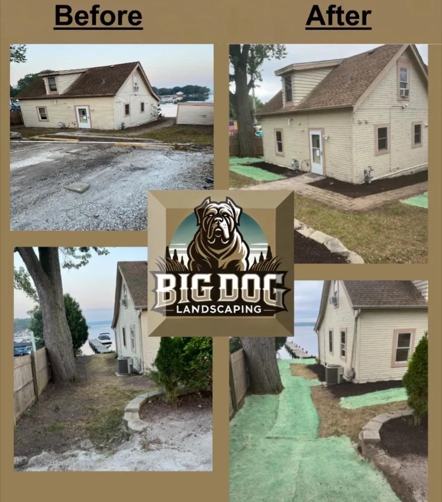 Affordable yard maintenance for homes across Vernon, WI - Big Dog Landscaping