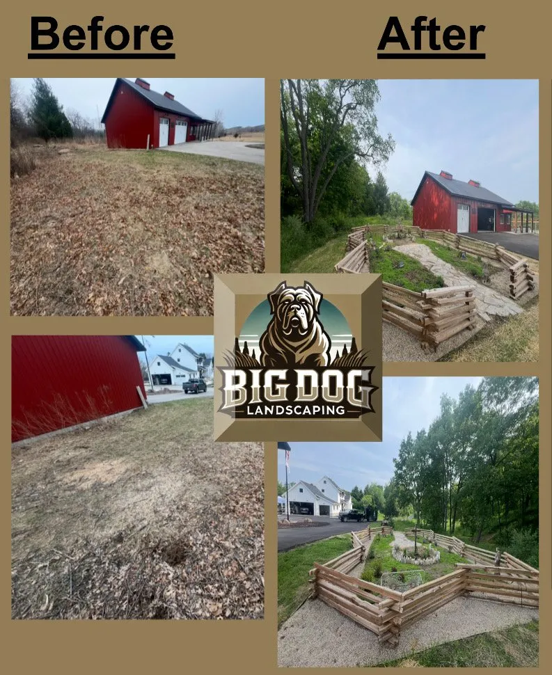 Trusted yard cleanup service for outdoor upgrades across Vernon, WI - Big Dog Landscaping