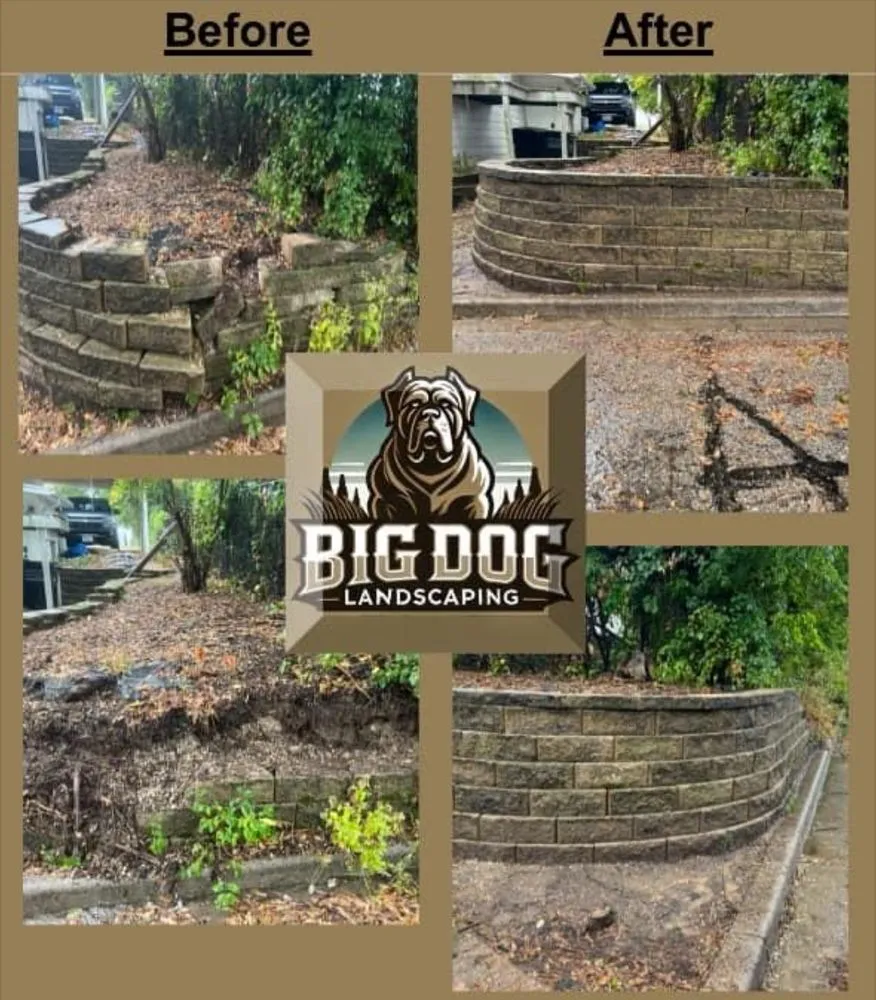 Local lawn care service with custom design across Vernon, WI - Big Dog Landscaping