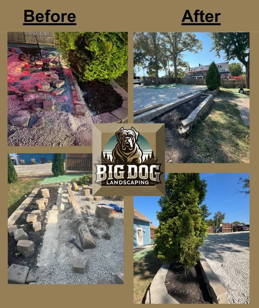 Custom landscaping services for homes in Vernon, WI by Big Dog Landscaping