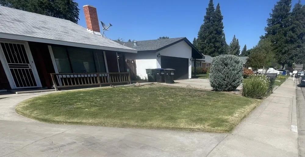 Trusted lawn care service with custom design in Visalia, CA by Big Dudez Lawn & Haul