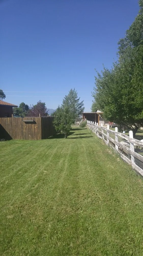 Local outdoor landscaping with custom design in Taos, NM by Big E Yard Care