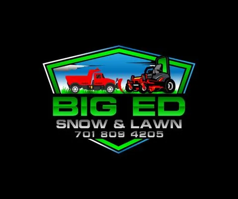 Big Ed Snow & Lawn Logo