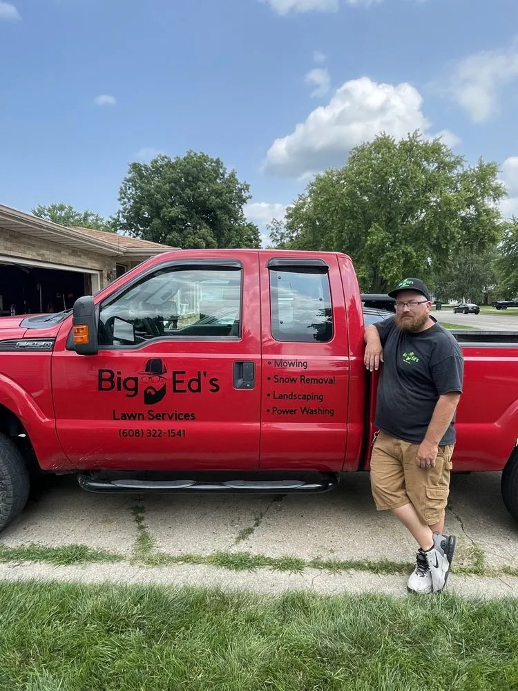 Local garden landscaping for residential properties in Janesville, WI by Big Ed’s Lawn Services