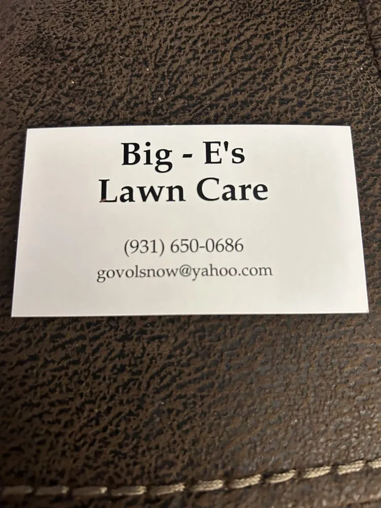 Trusted yard cleanup service with custom design in Cookeville, TN by Big E’s Lawn Care