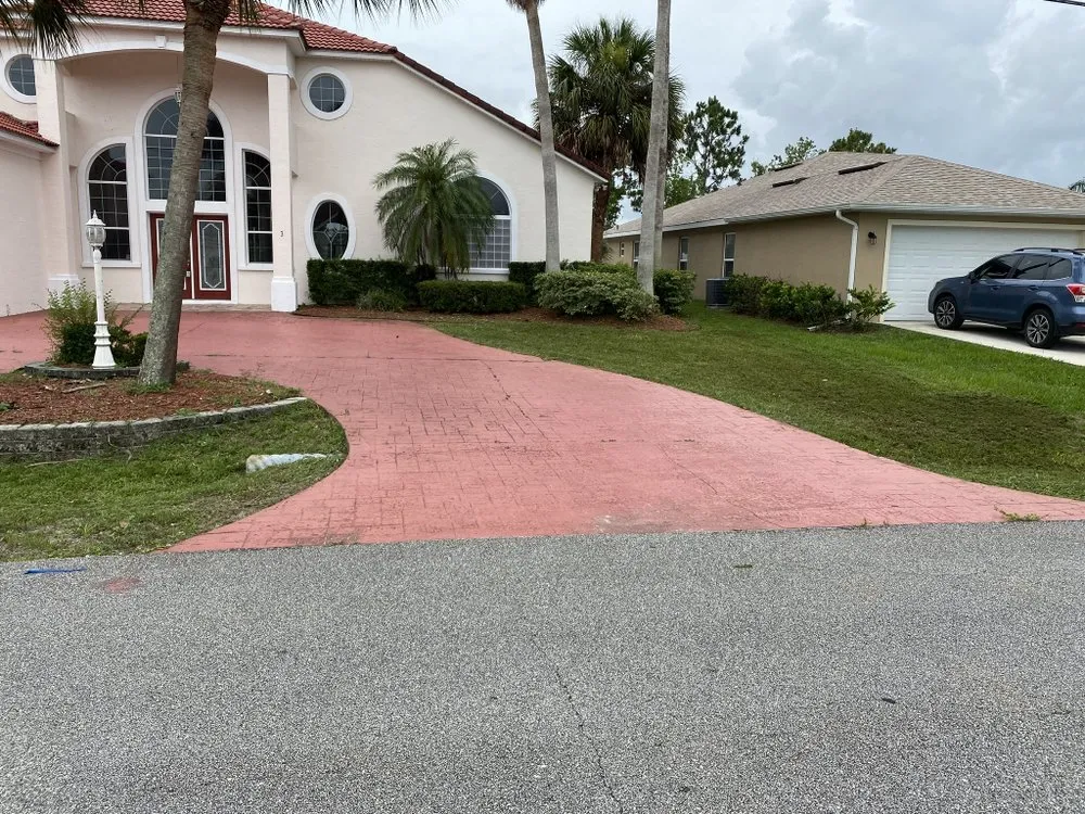 Affordable outdoor landscaping for residential properties in Palm Coast, FL by Big Fins Lawn Care