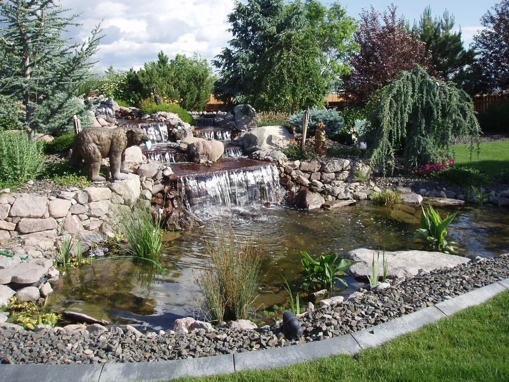 Local garden landscaping for beautiful yards in Gardnerville, NV by Big Fish Landscaping