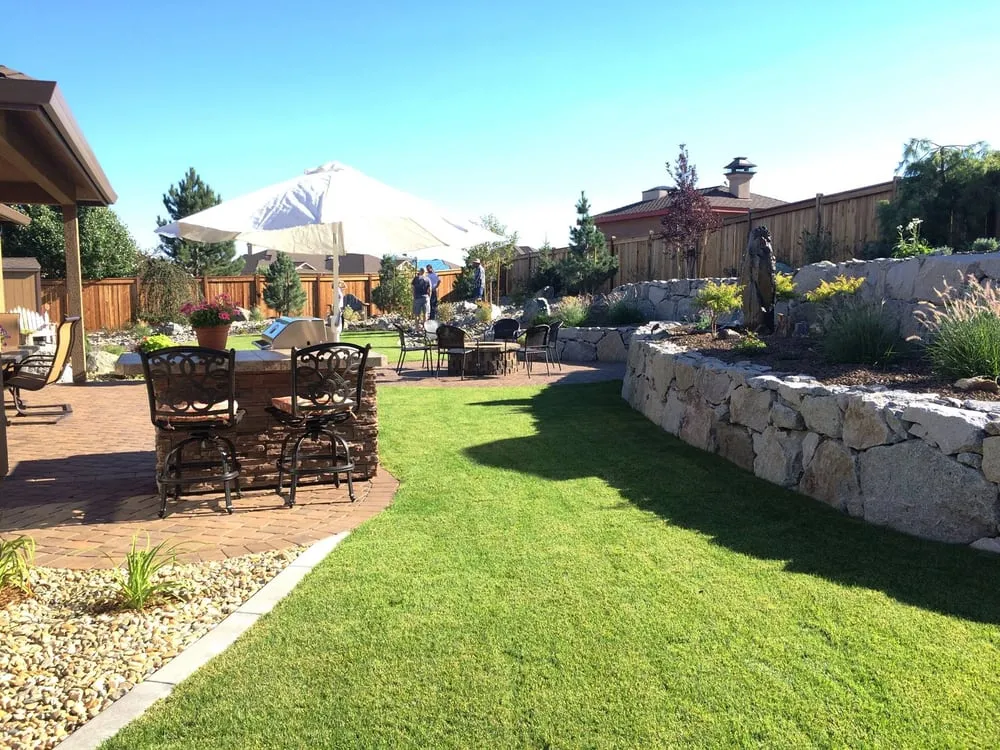 Custom landscape installation for outdoor upgrades across Gardnerville, NV - Big Fish Landscaping
