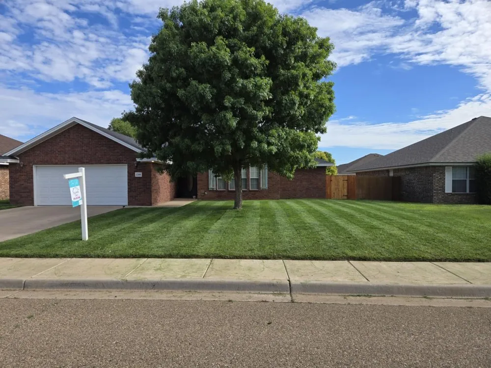 Custom landscape design for residential properties in Clovis, NM by Big Flex Lawn Care