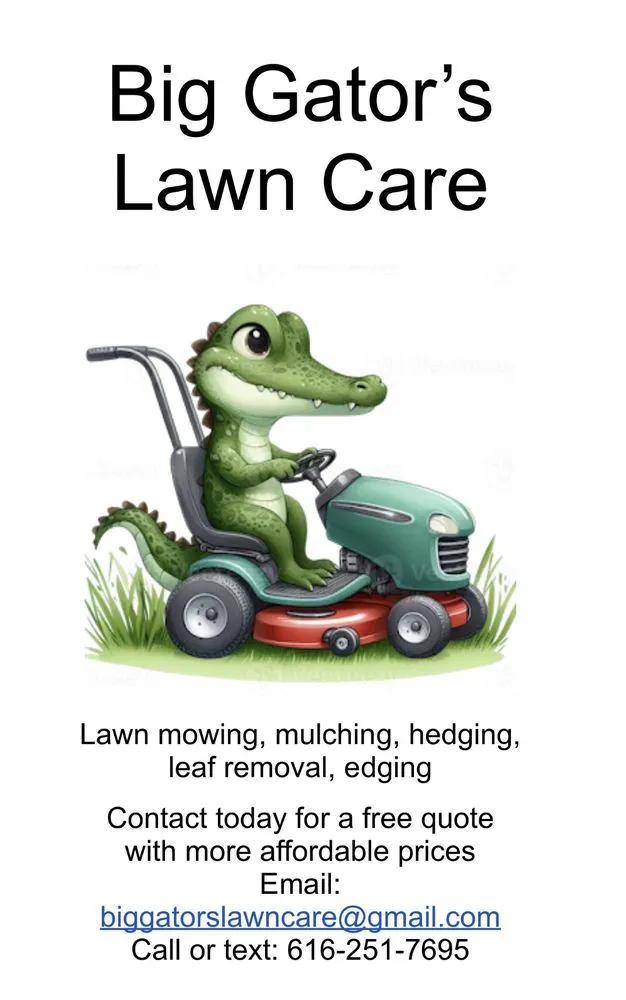 Trusted lawn care service with custom design in Zeeland, MI by Big Gator's Lawn Care