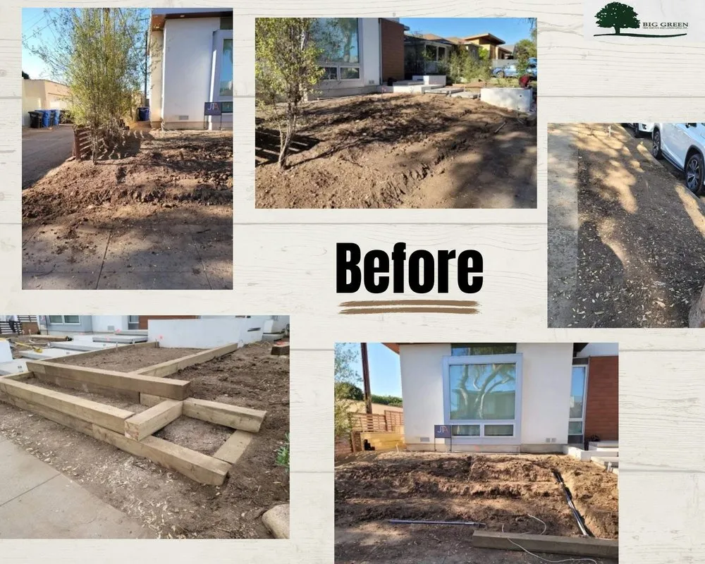 Custom yard maintenance with custom design across Sylmar, CA - Big Green Tree Service & Landscape