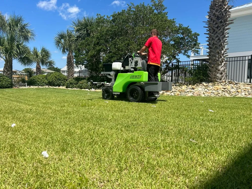 Custom landscape design in Conway, SC by Big Green Turf Services