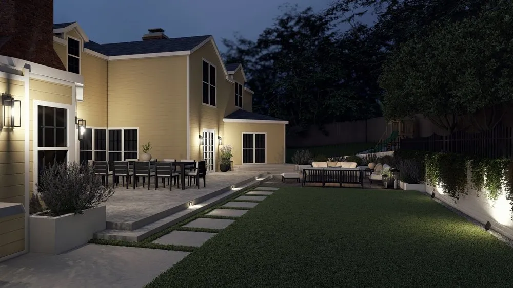 Expert landscape design for beautiful yards in Louisville, KY by Big Guys Professional Services