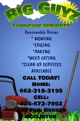 Big Guyz Lawncare Services