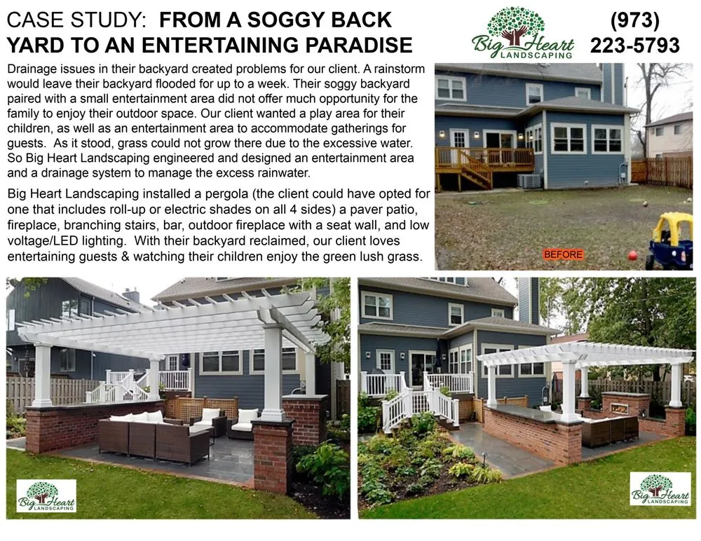 Trusted lawn care service for beautiful yards across Livingston, NJ - Big Heart Landscaping