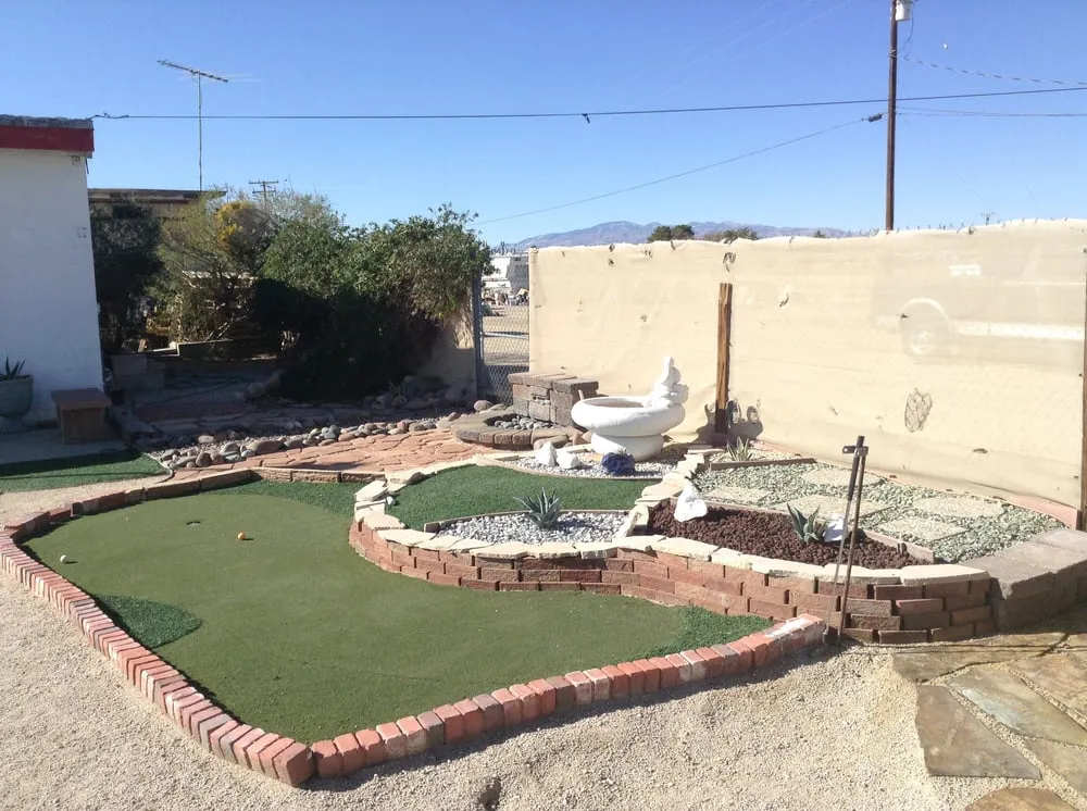 Professional landscape installation in Rosamond, CA - Big Iron Landscape Materials