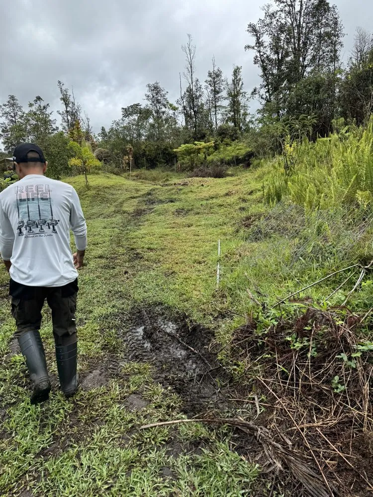 Professional residential landscaping in Volcano, HI - Big Island Earthmovers