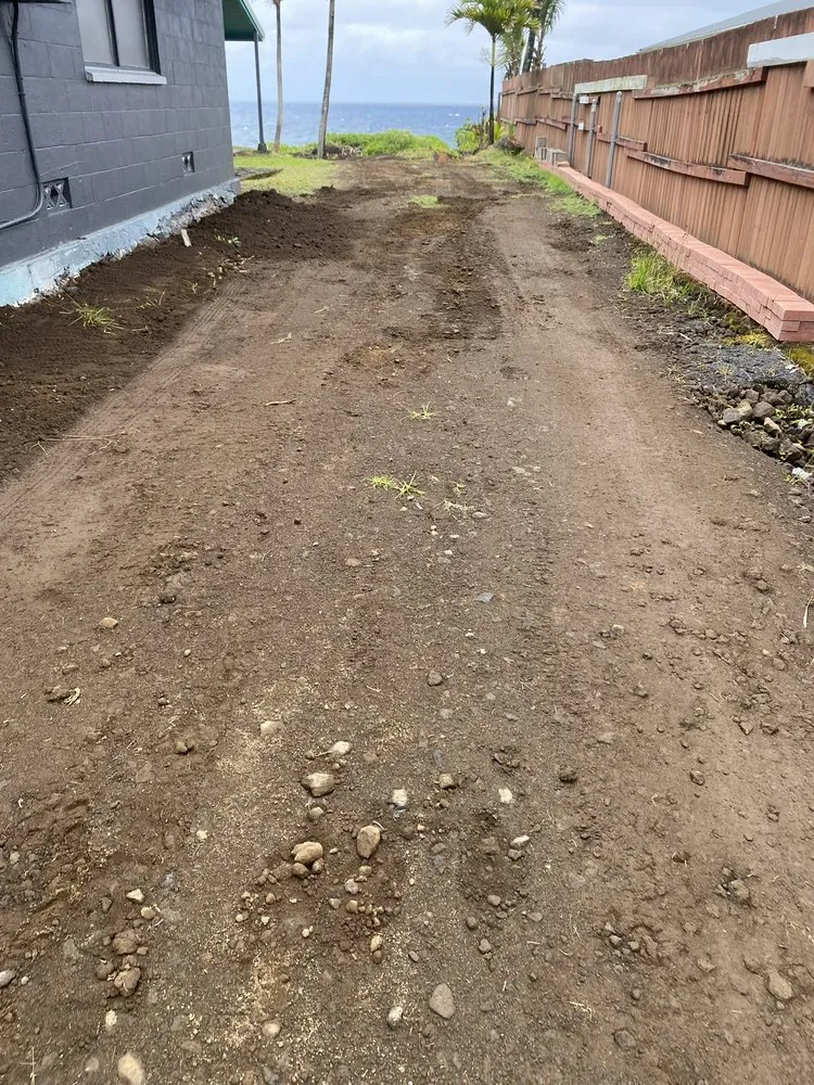 Local landscape design with custom design in Volcano, HI by Big Island Earthmovers
