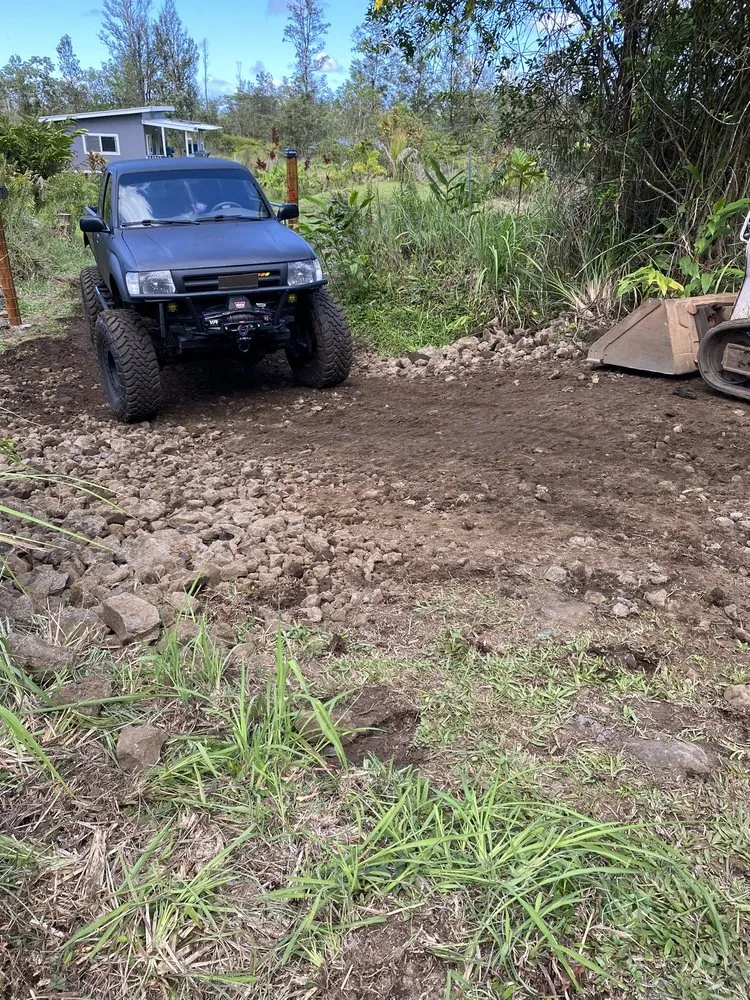 Expert landscaping services in Volcano, HI - Big Island Earthmovers