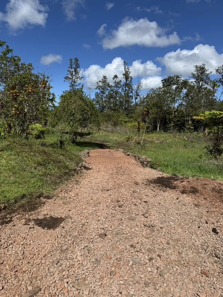 Local yard cleanup service in Volcano, HI by Big Island Earthmovers