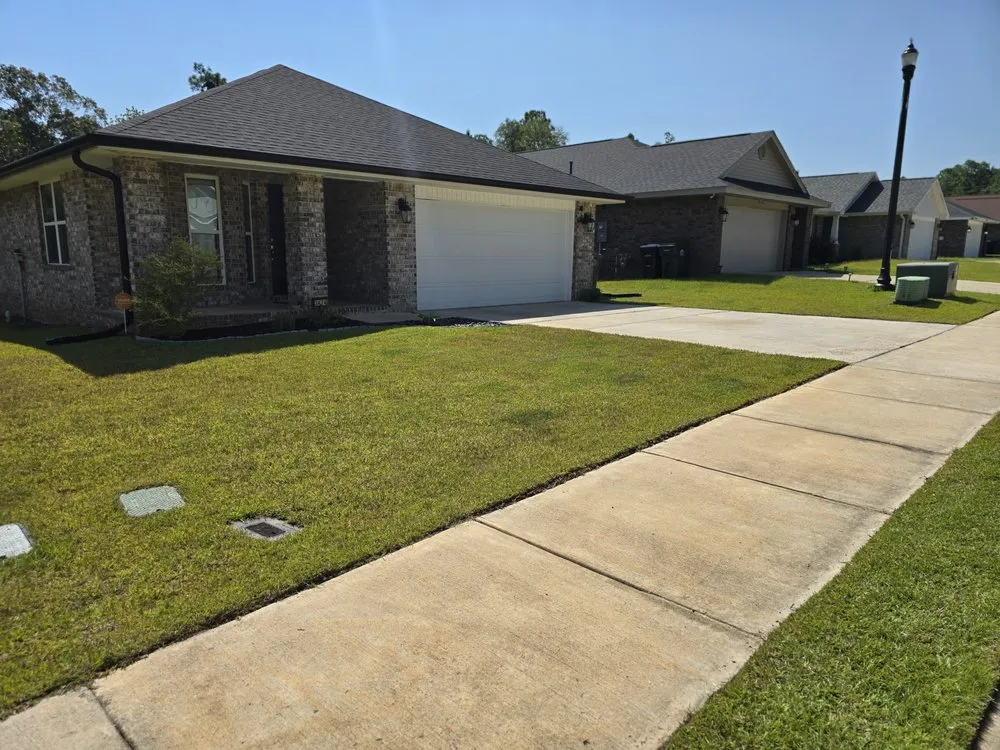 Professional landscape installation with custom design across Cantonment, FL - Big Jakes Lawn Maintenance