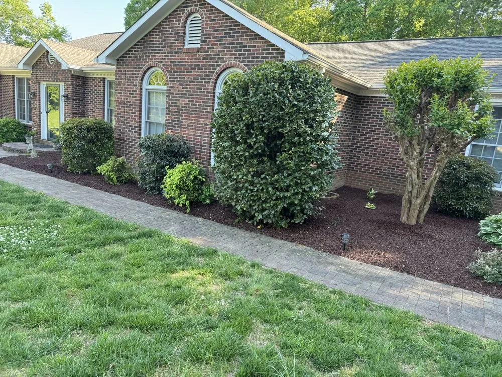 Expert garden landscaping with custom design in Pageland, SC by Big Kountry Landscape