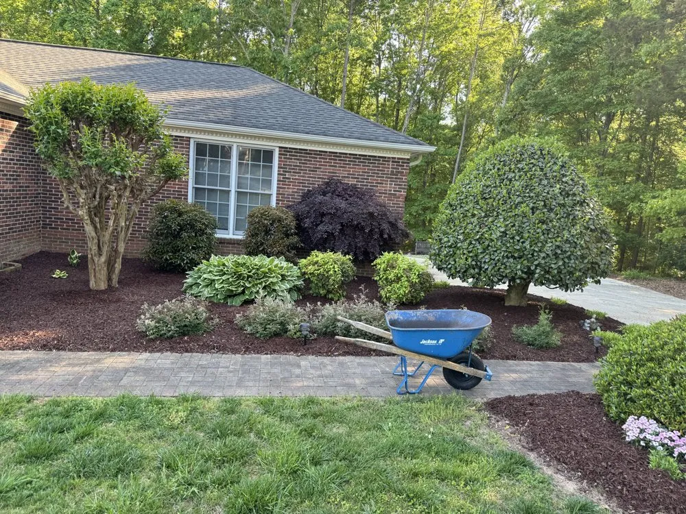 Local landscape installation in Pageland, SC - Big Kountry Landscape