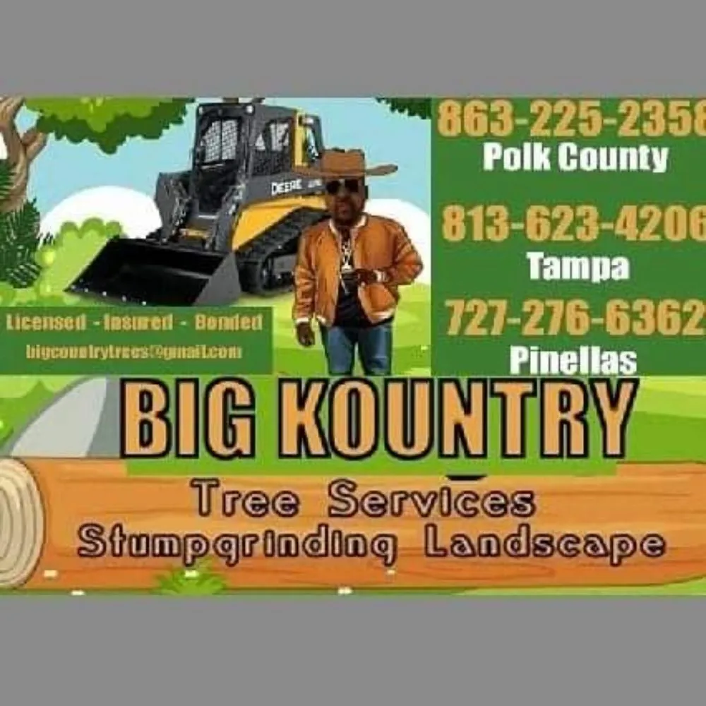 Local residential landscaping for homes across Tampa, FL - Big Kountry Tree Service