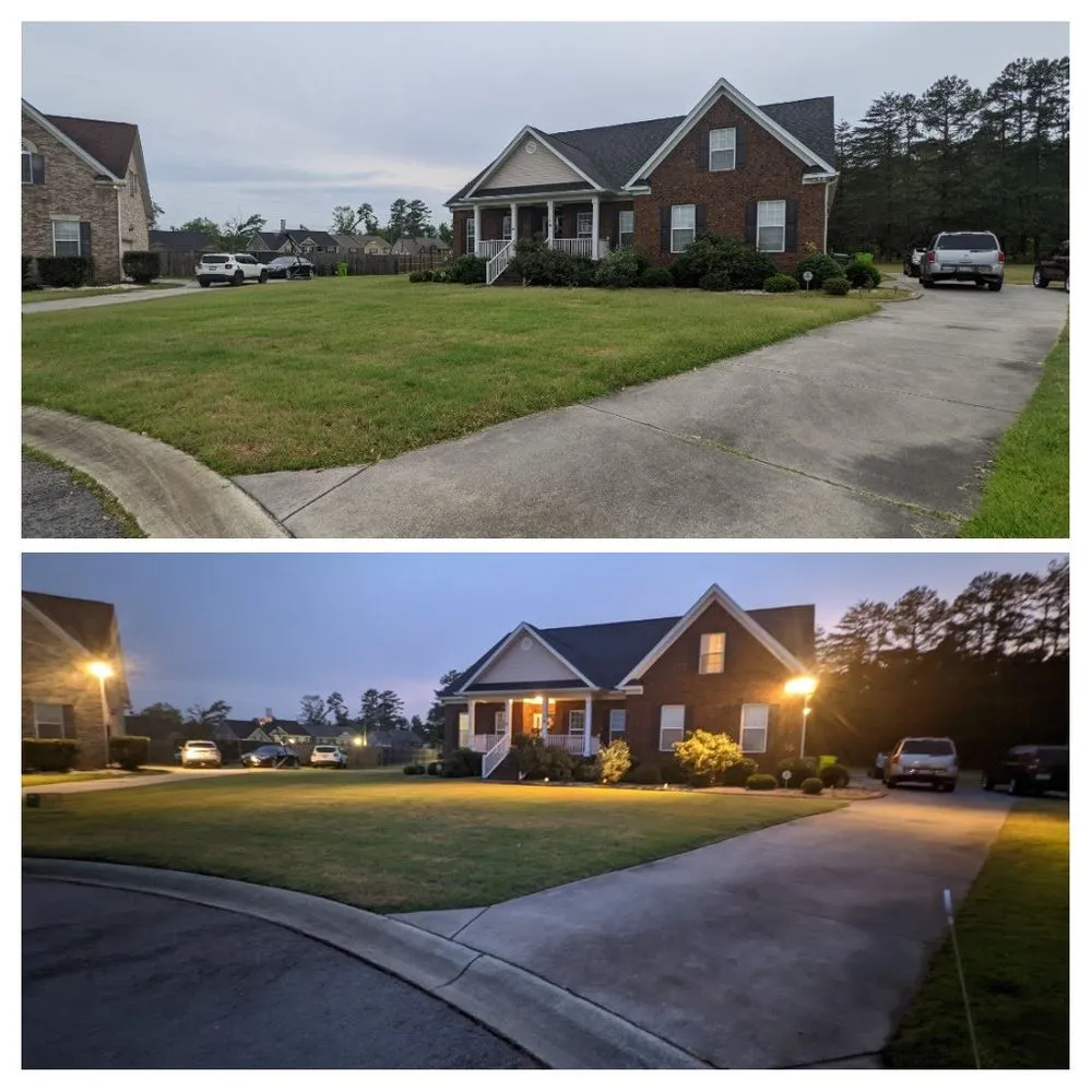 Custom residential landscaping for outdoor upgrades in West Columbia, SC by BiG Lawn Service
