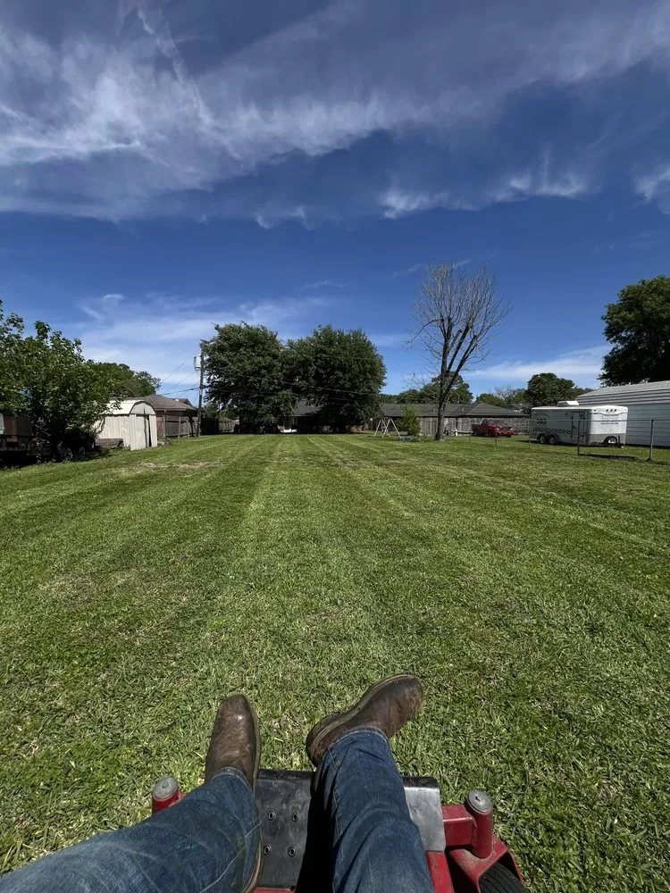 Professional garden landscaping for residential properties across Galena Park, TX - Big Man Lawn Service