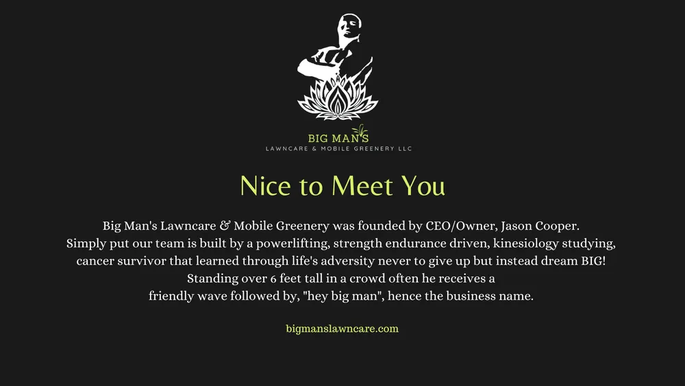 Local landscaping services for beautiful yards across Clarksville, IN - Big Man's Lawncare & Mobile Greenery LLC