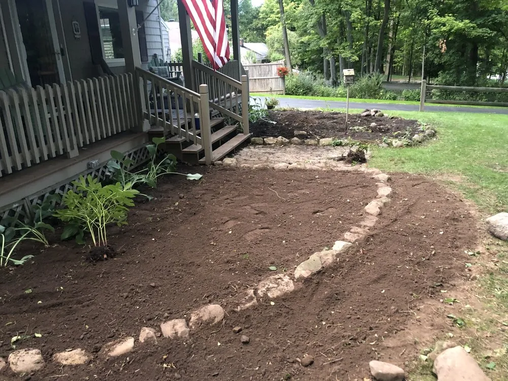 Trusted garden landscaping for outdoor upgrades in Fairport, NY by Big Moose Landscaping
