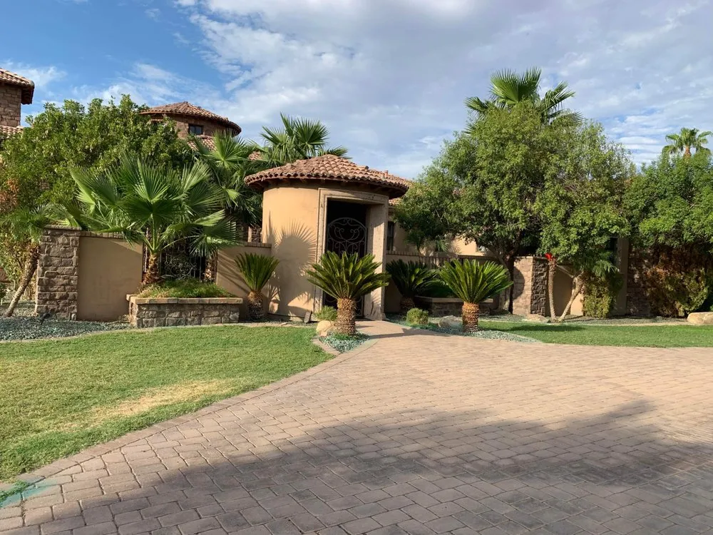 Professional lawn mowing service for beautiful yards in Apache Junction, AZ by Big O Lawn Care