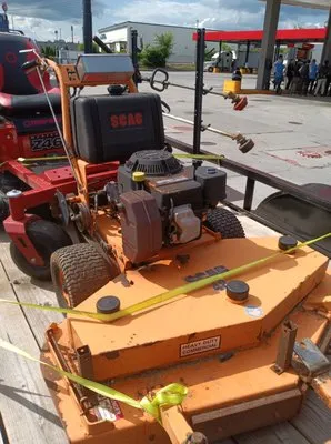 Big Orange Lawncare Logo