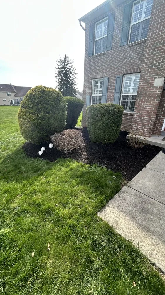 Local garden landscaping with custom design in Palmer Township, PA by Big O's Landscaping
