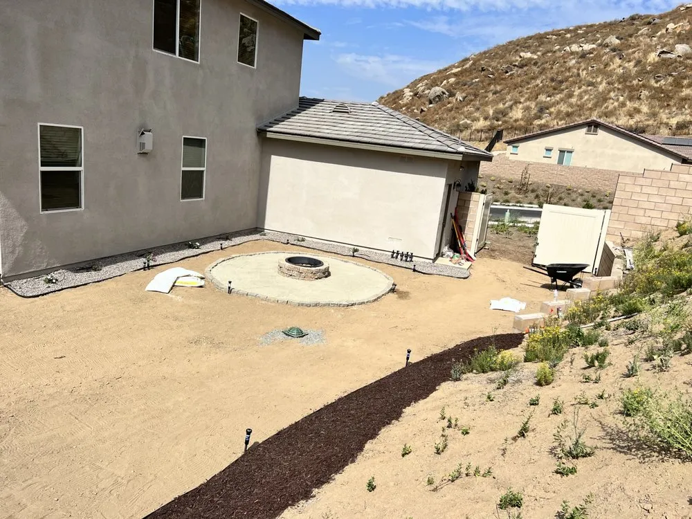 Local outdoor landscaping in Valle Vista, CA by Big Robs Gardening