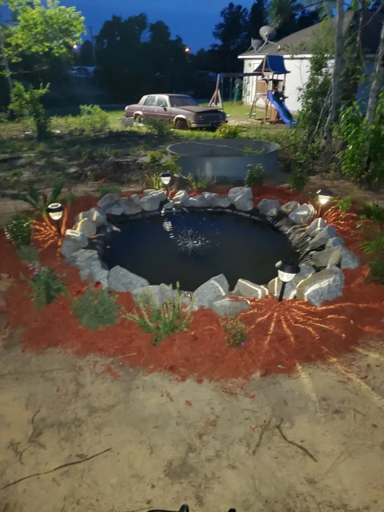 Trusted landscape installation with custom design in Graniteville, SC by Big Sims Lawn Catering