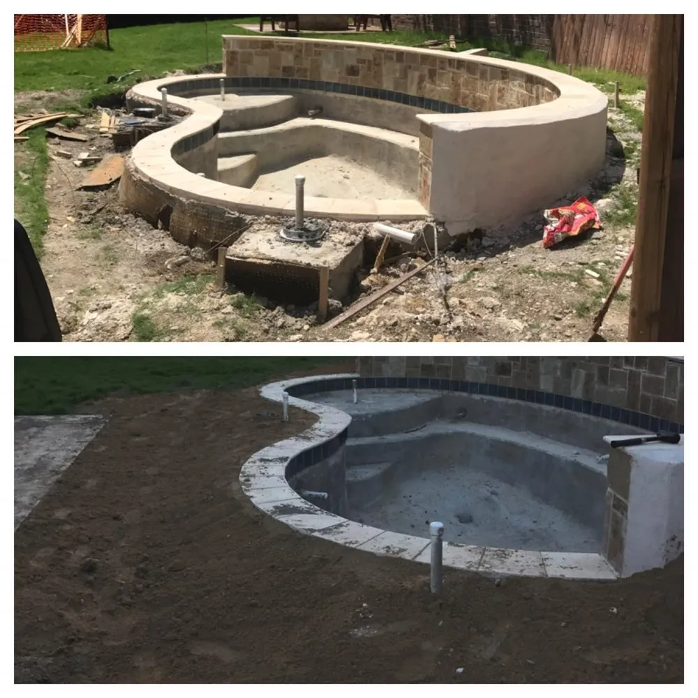 Custom landscape installation in Grapevine, TX by Big Tex Pro Landscape